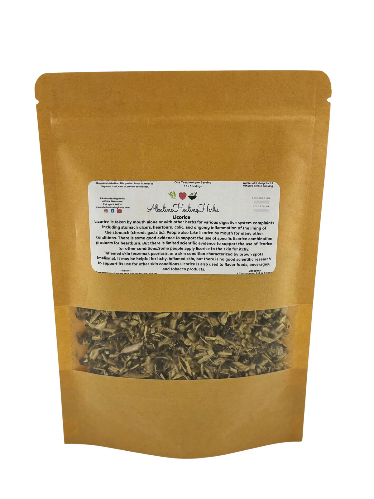 Licorice Root Glycyrrhiza Glabra
